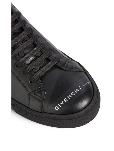 givenchy urban men's leather low-top sneaker|givenchy leather sneakers.